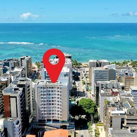 Edf Promenade - Apartamento Com 2 Quartos Climatizados A 150M Da Beira-Mar De Ponta Verde - Piscina, Academia, Sauna, Lavanderia, Home Cine, Churrasqueira, Salao De Jogos, Area Kids Maceió エクステリア 写真