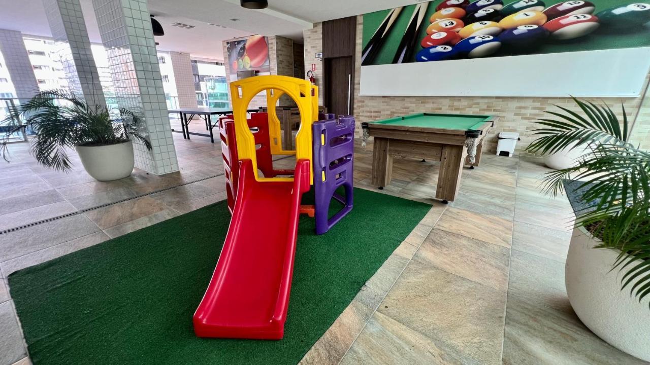 Edf Promenade - Apartamento Com 2 Quartos Climatizados A 150M Da Beira-Mar De Ponta Verde - Piscina, Academia, Sauna, Lavanderia, Home Cine, Churrasqueira, Salao De Jogos, Area Kids Maceió エクステリア 写真